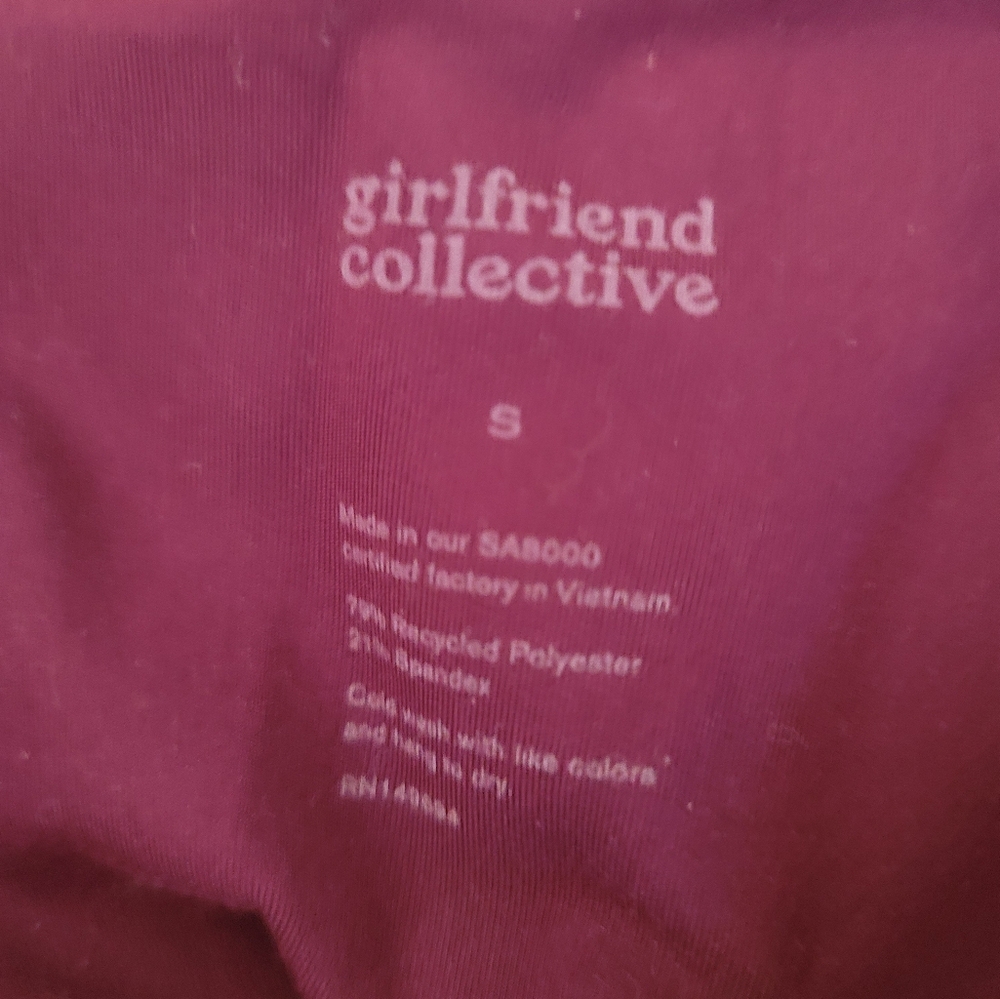 Girlfriend 2 Piece Purple Leggings and Top Set - Picture 12 of 12
